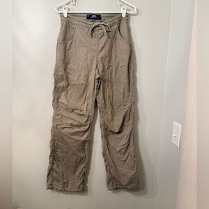 Hollister Women's Tan Wide Leg Pants